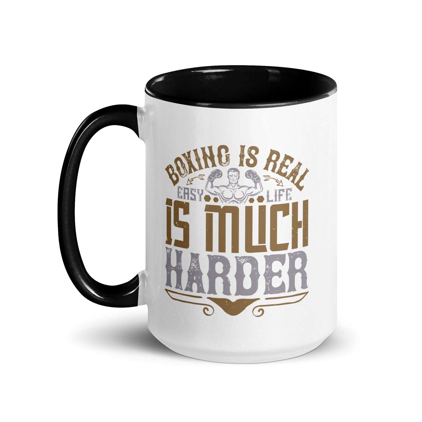 Mug with Color Inside Boxing is real