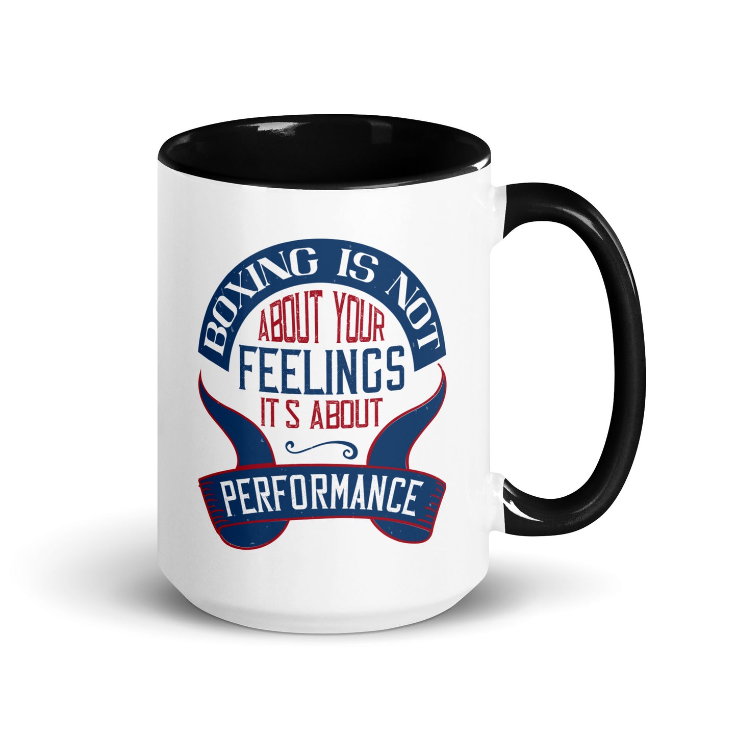 Mug with Colour Inside Boxing Is Not