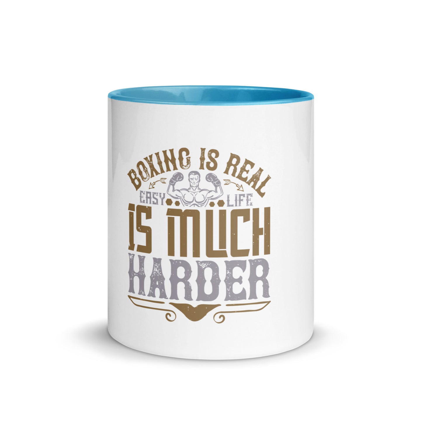 Mug with Color Inside Boxing is real