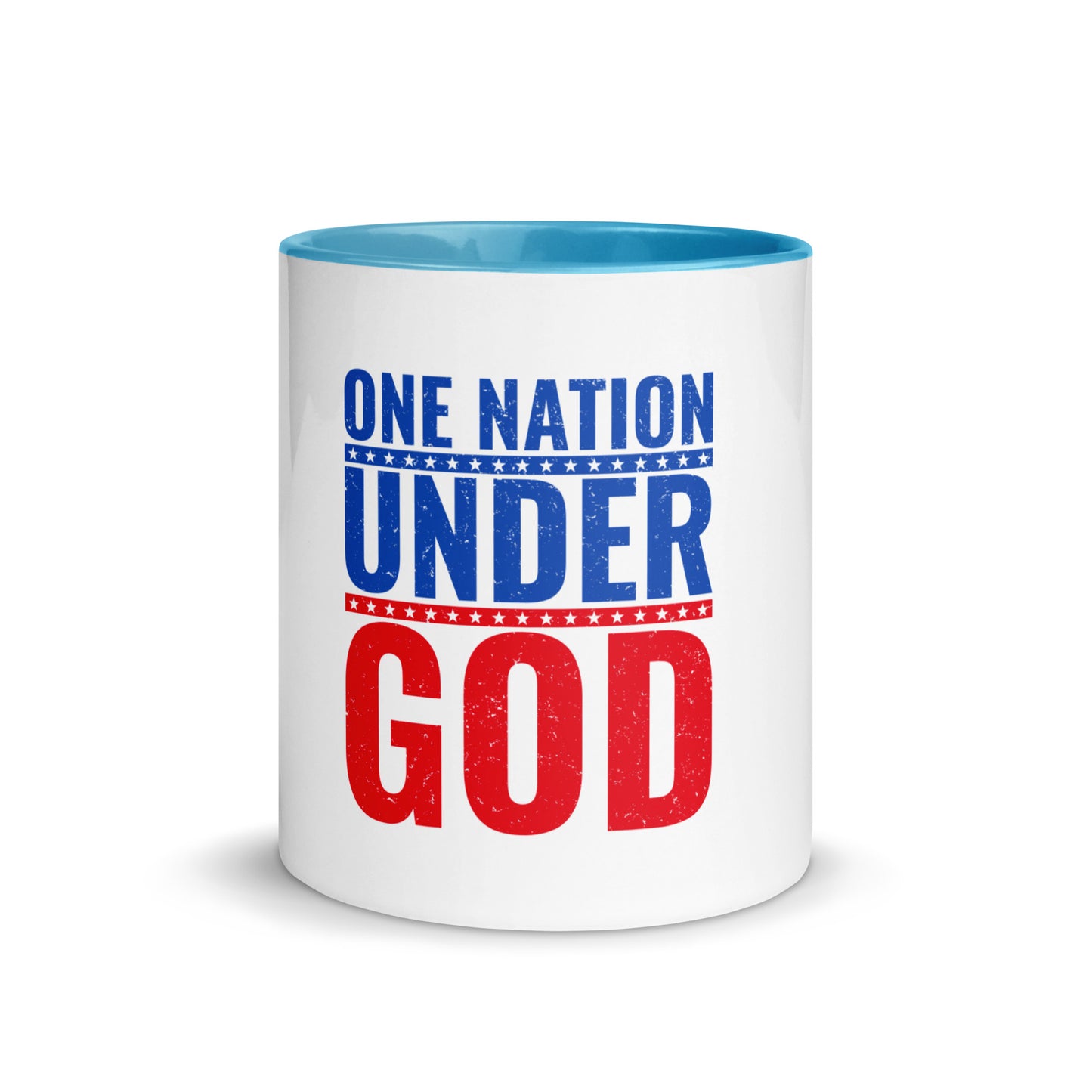 Mug with Color Inside One Nation