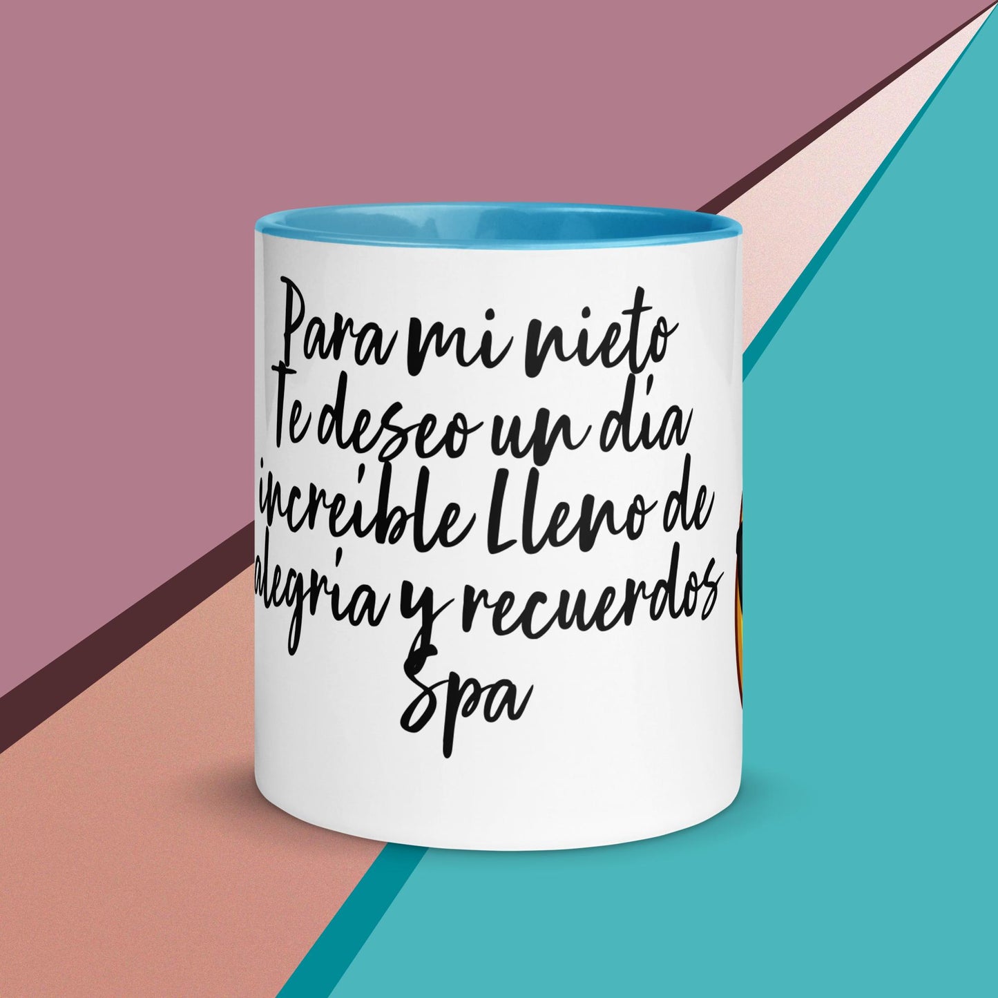 Mug with Color Inside Para mi nieto