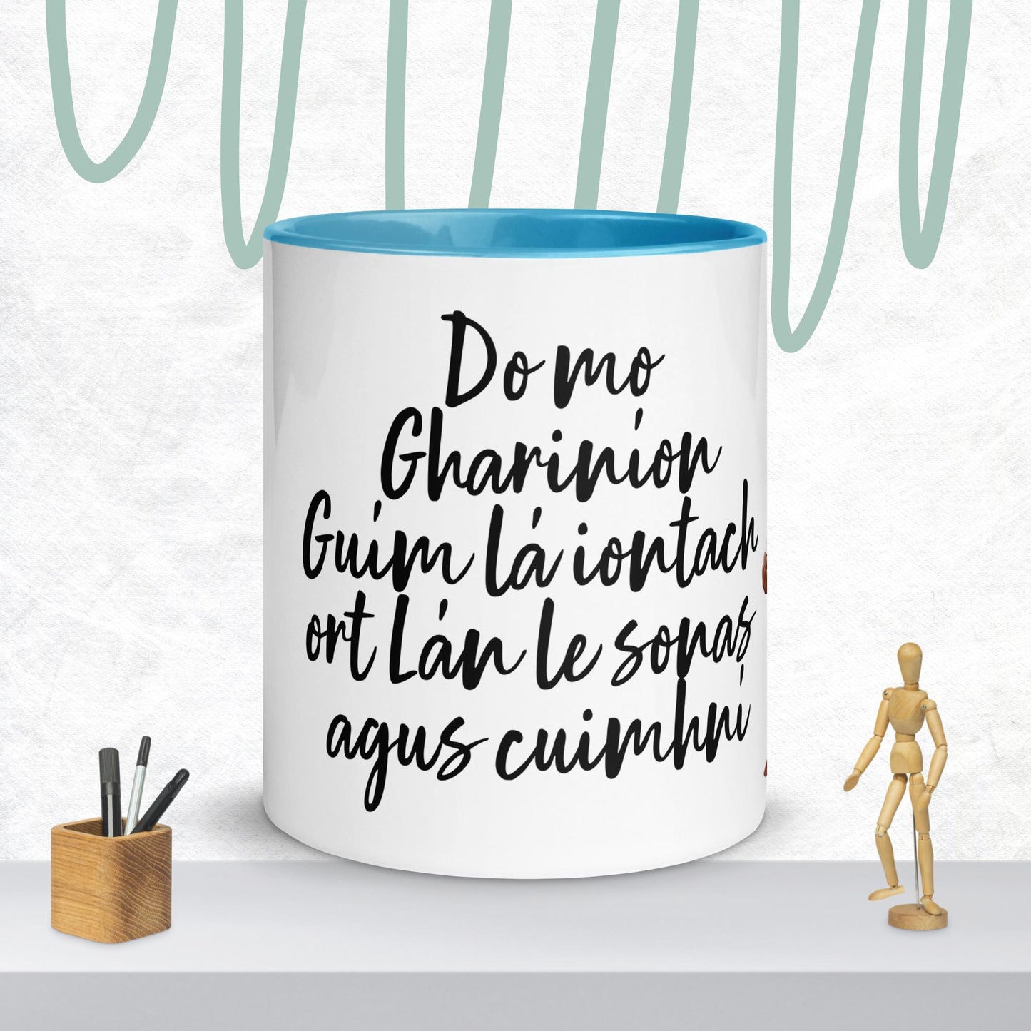 Mug with Color Inside Do mo Ghariníon