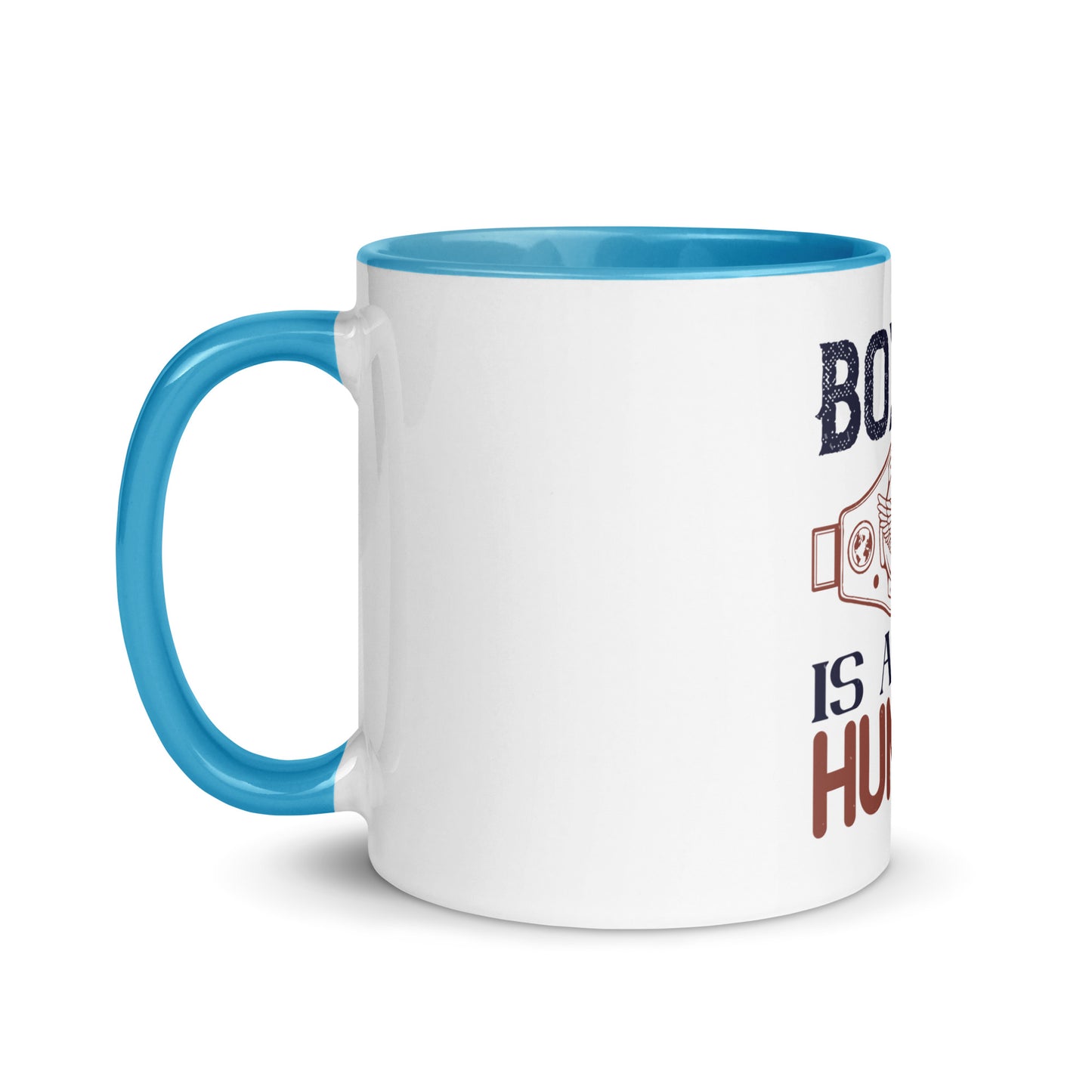 Boxing is about Hunger Mug with Colour Inside