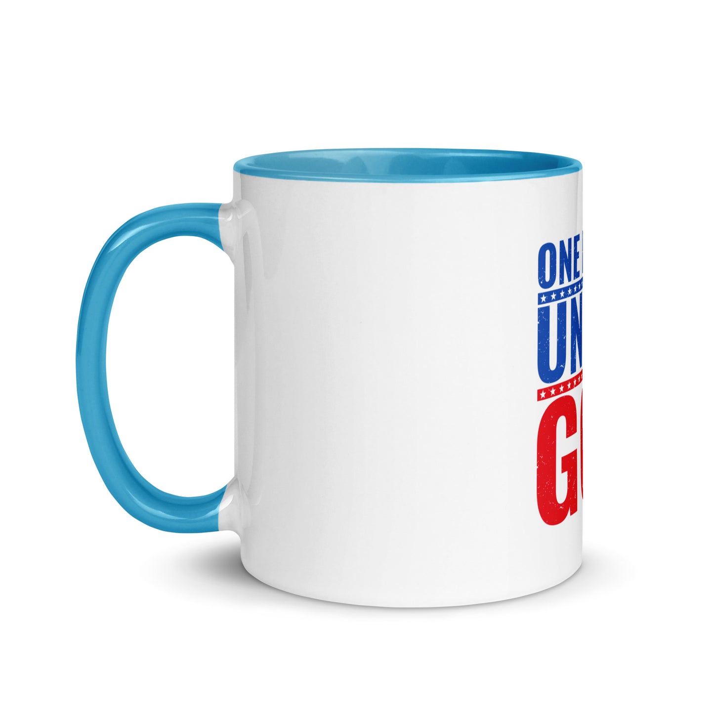 Mug with Color Inside One Nation