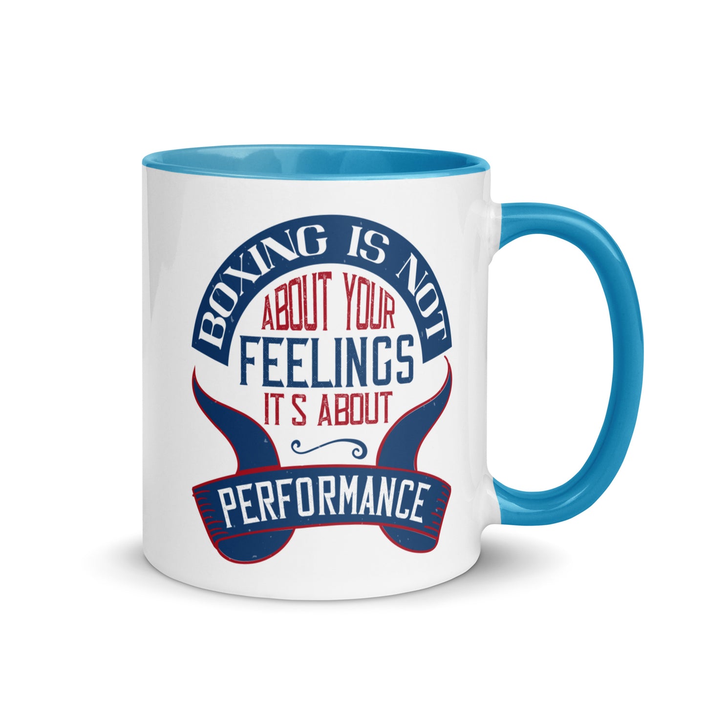 Mug with Colour Inside Boxing Is Not