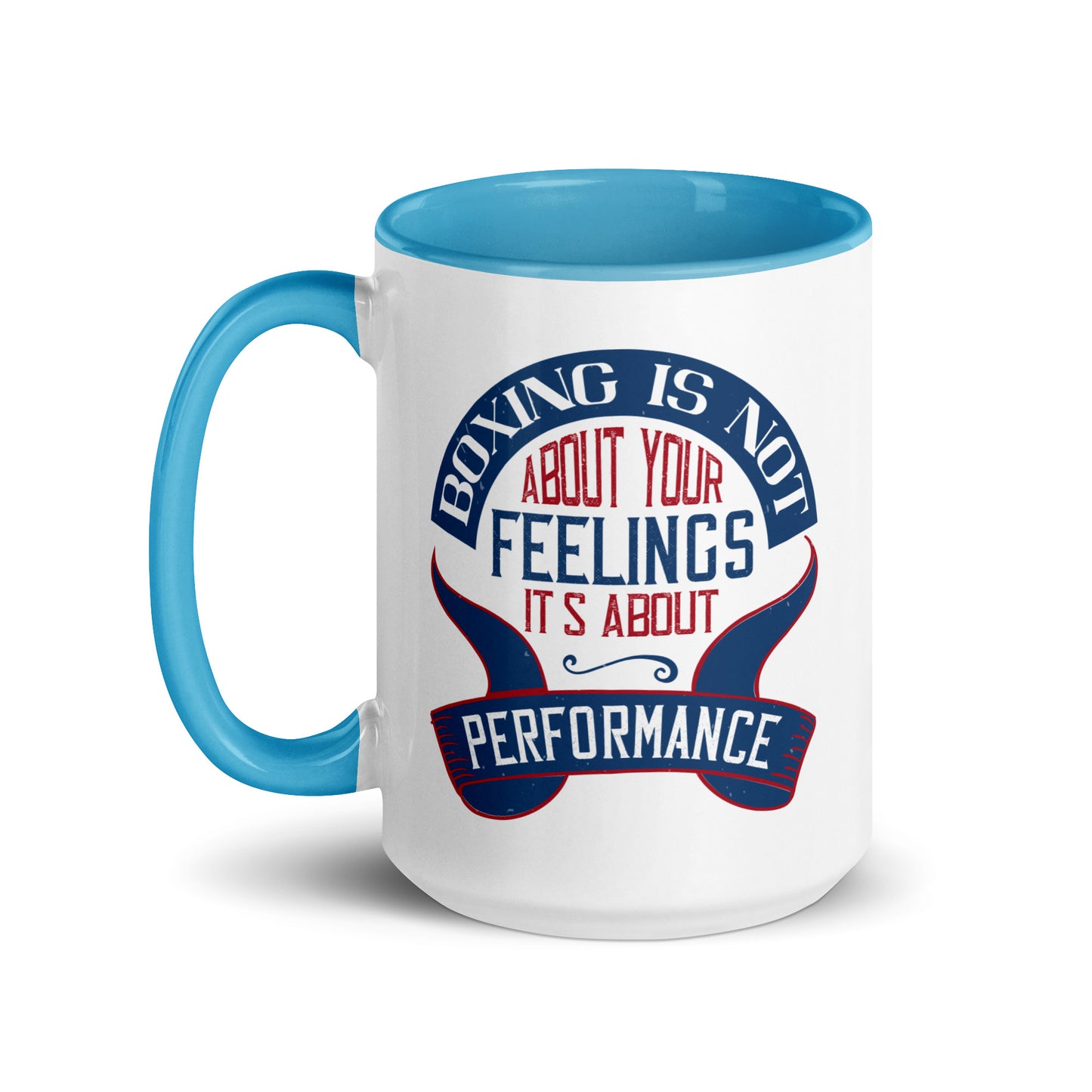 Mug with Colour Inside Boxing Is Not