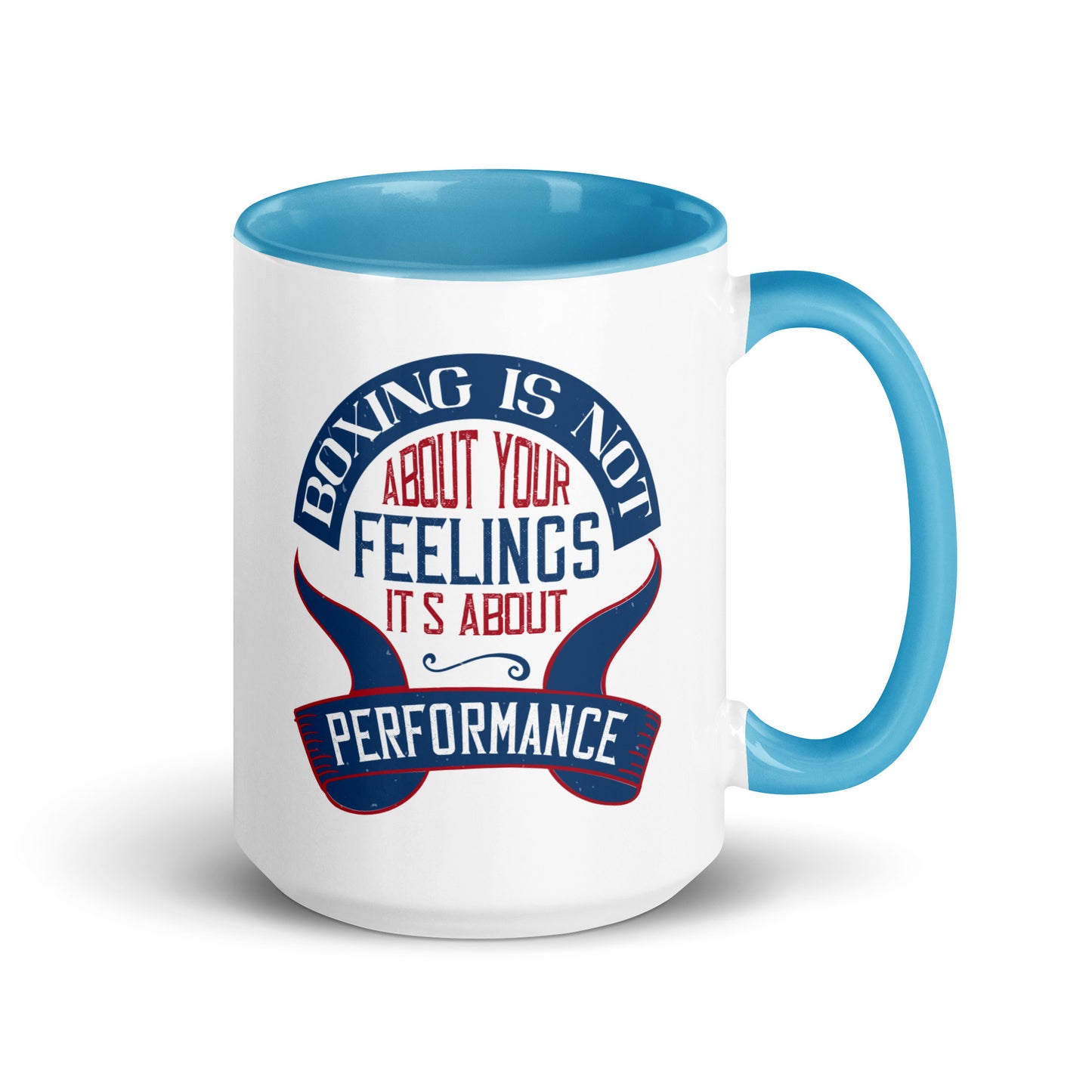 Mug with Colour Inside Boxing Is Not