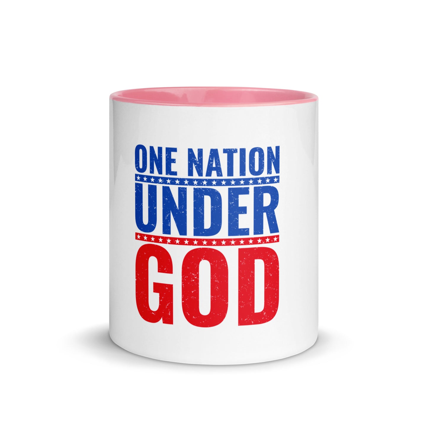 Mug with Color Inside One Nation