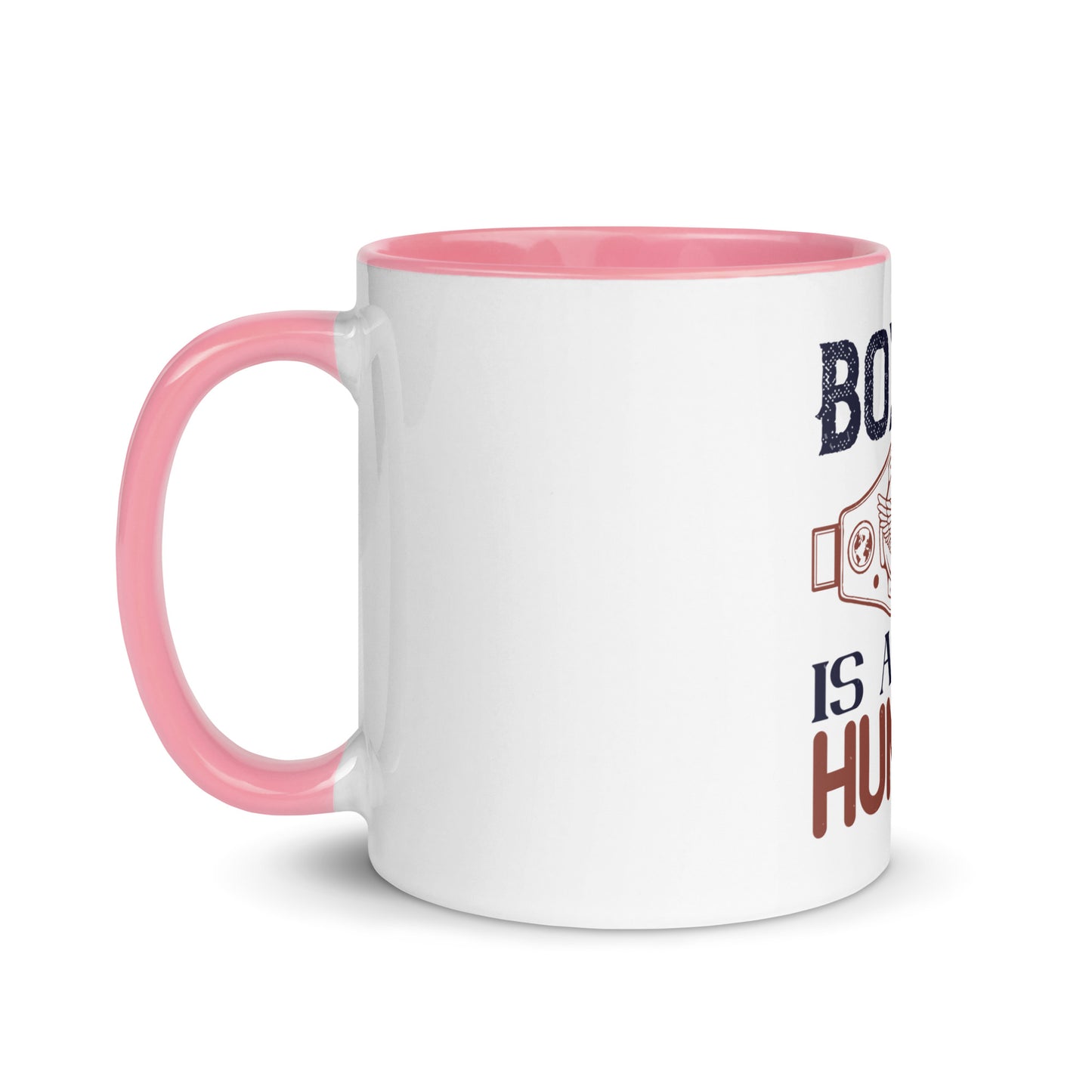 Boxing is about Hunger Mug with Colour Inside