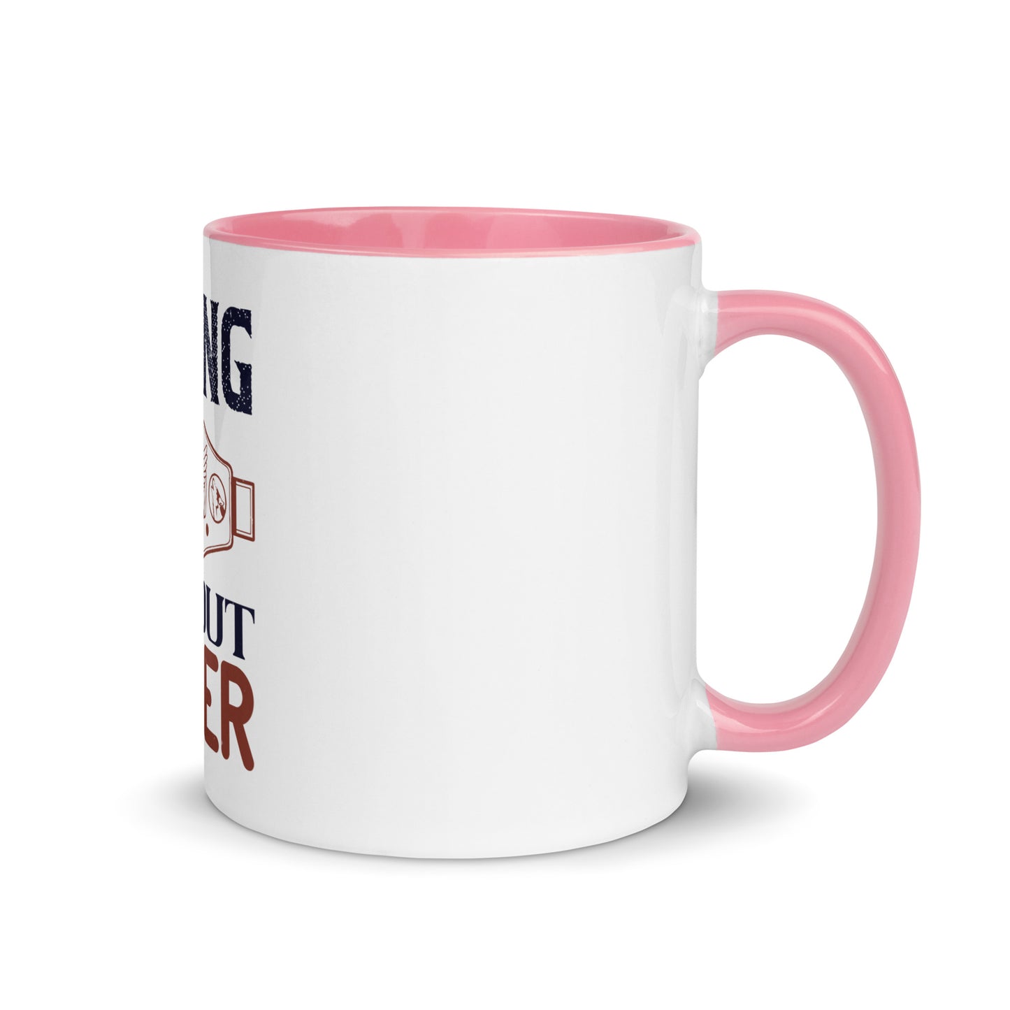 Boxing is about Hunger Mug with Colour Inside