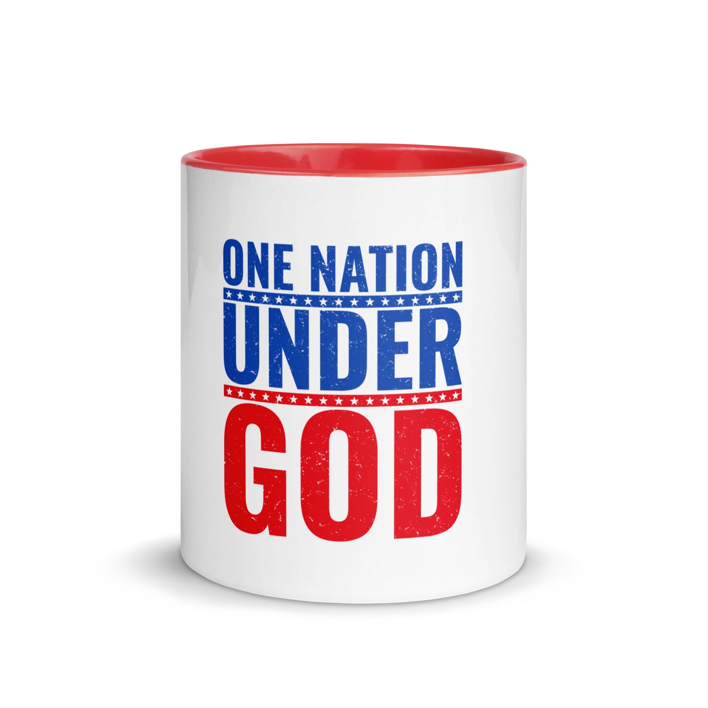 Mug with Color Inside One Nation
