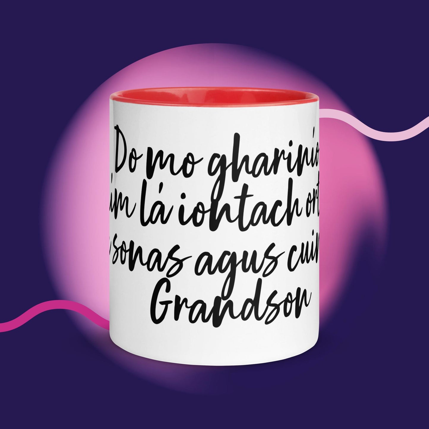 Mug with Color Inside Do mo ghariníon