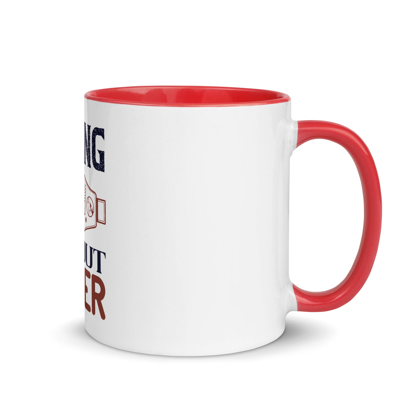 Boxing is about Hunger Mug with Colour Inside