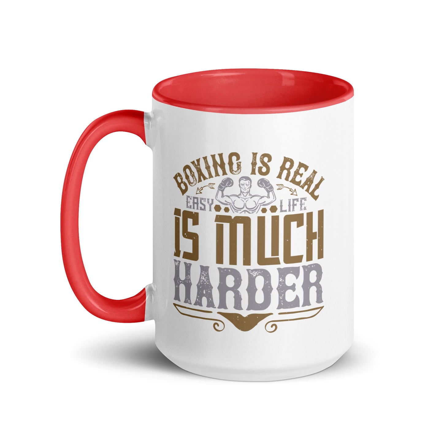 Mug with Color Inside Boxing is real