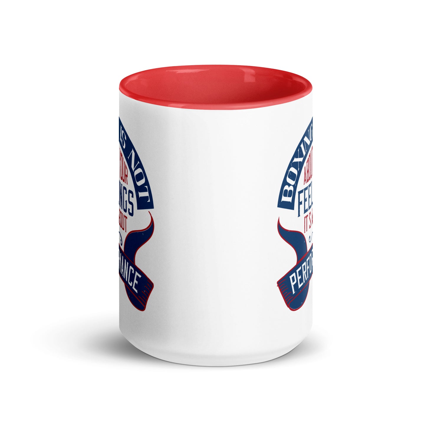 Mug with Colour Inside Boxing Is Not