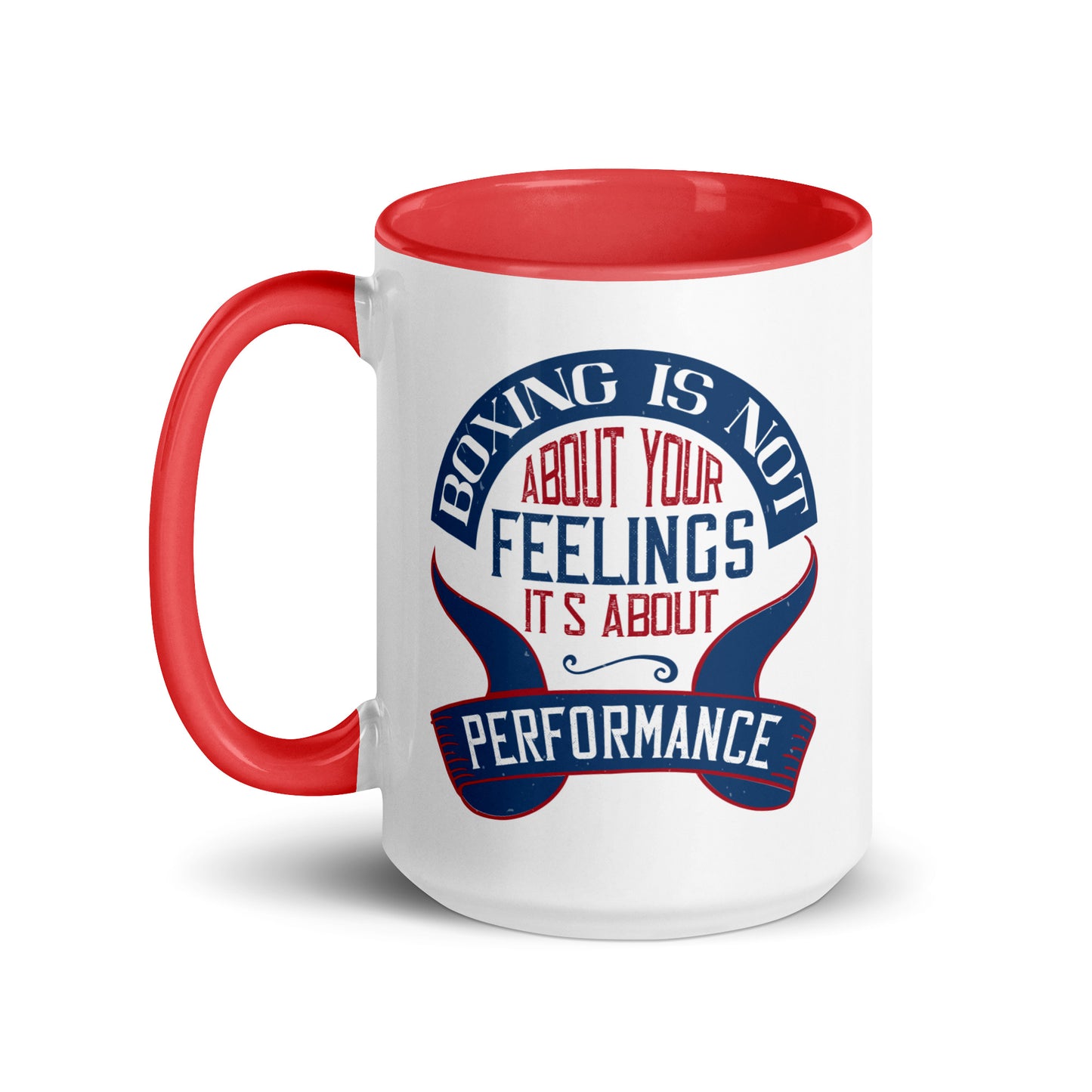 Mug with Colour Inside Boxing Is Not