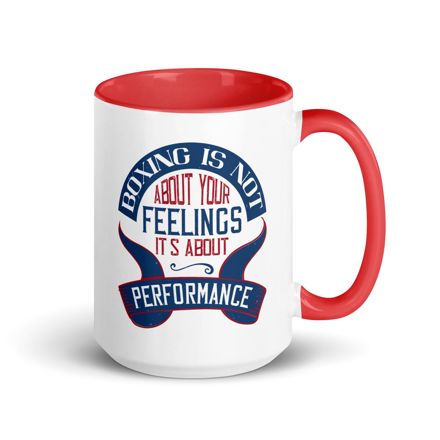 Mug with Colour Inside Boxing Is Not