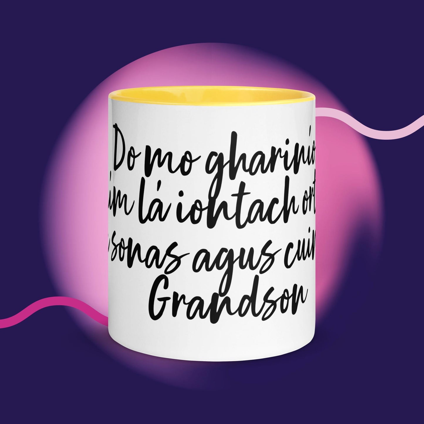 Mug with Color Inside Do mo ghariníon