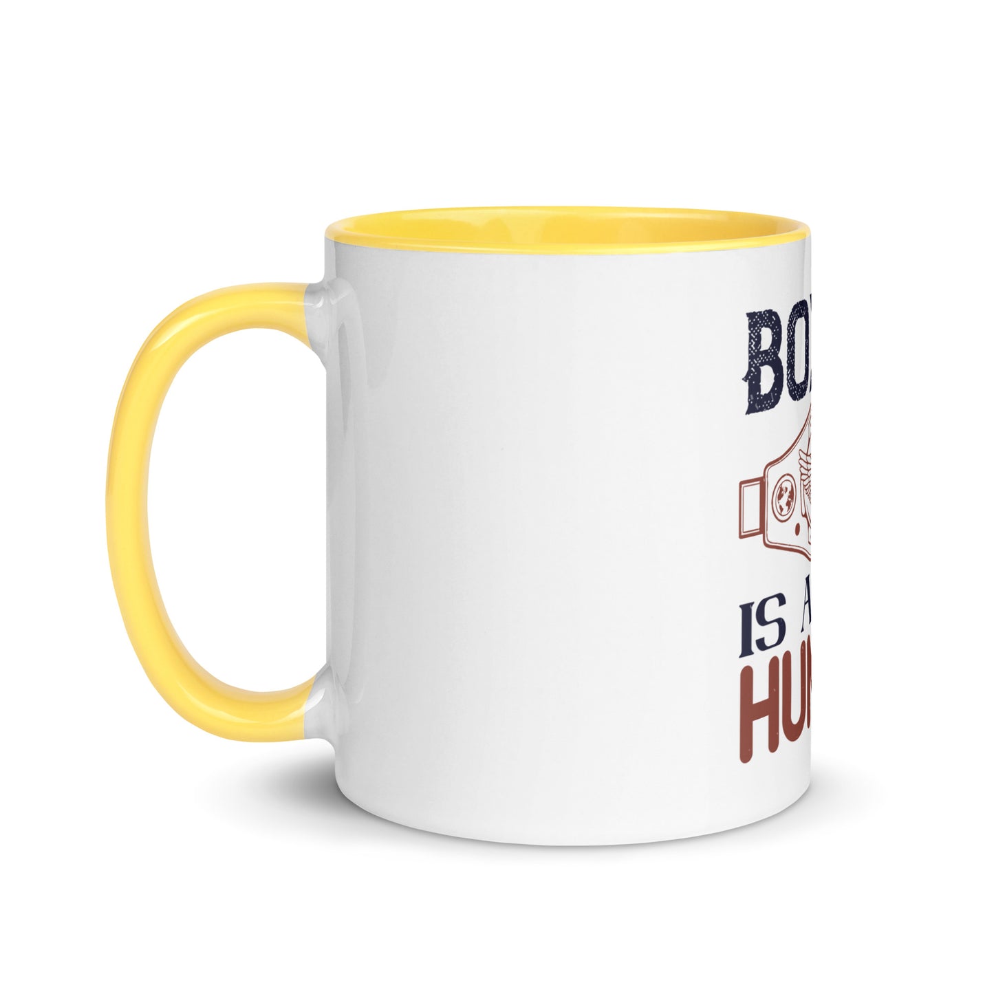 Boxing is about Hunger Mug with Colour Inside