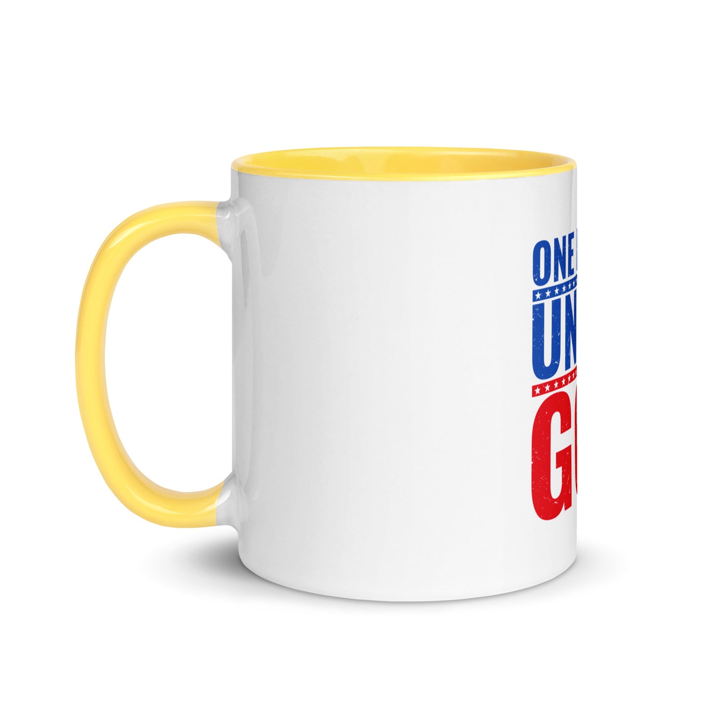 Mug with Color Inside One Nation