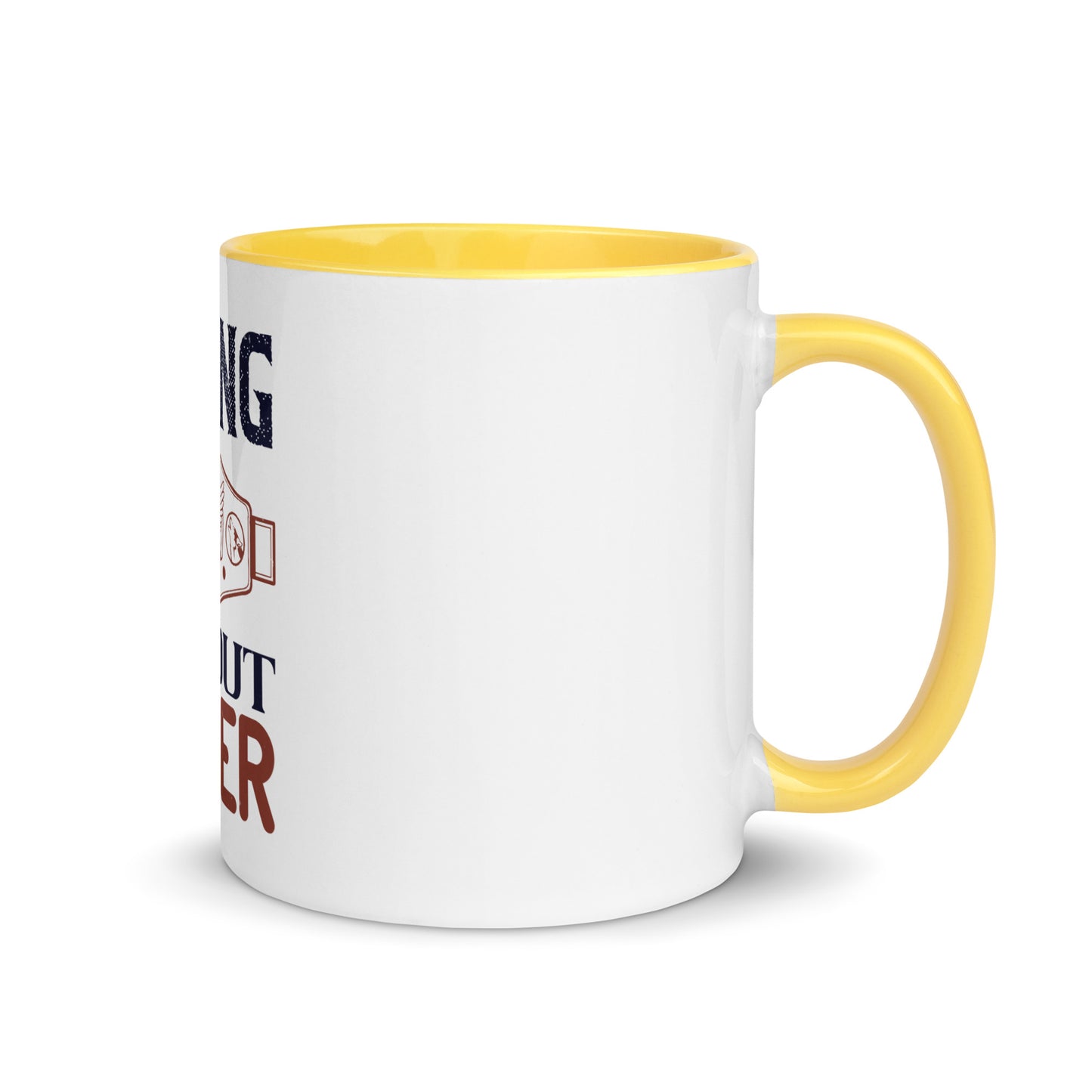 Boxing is about Hunger Mug with Colour Inside
