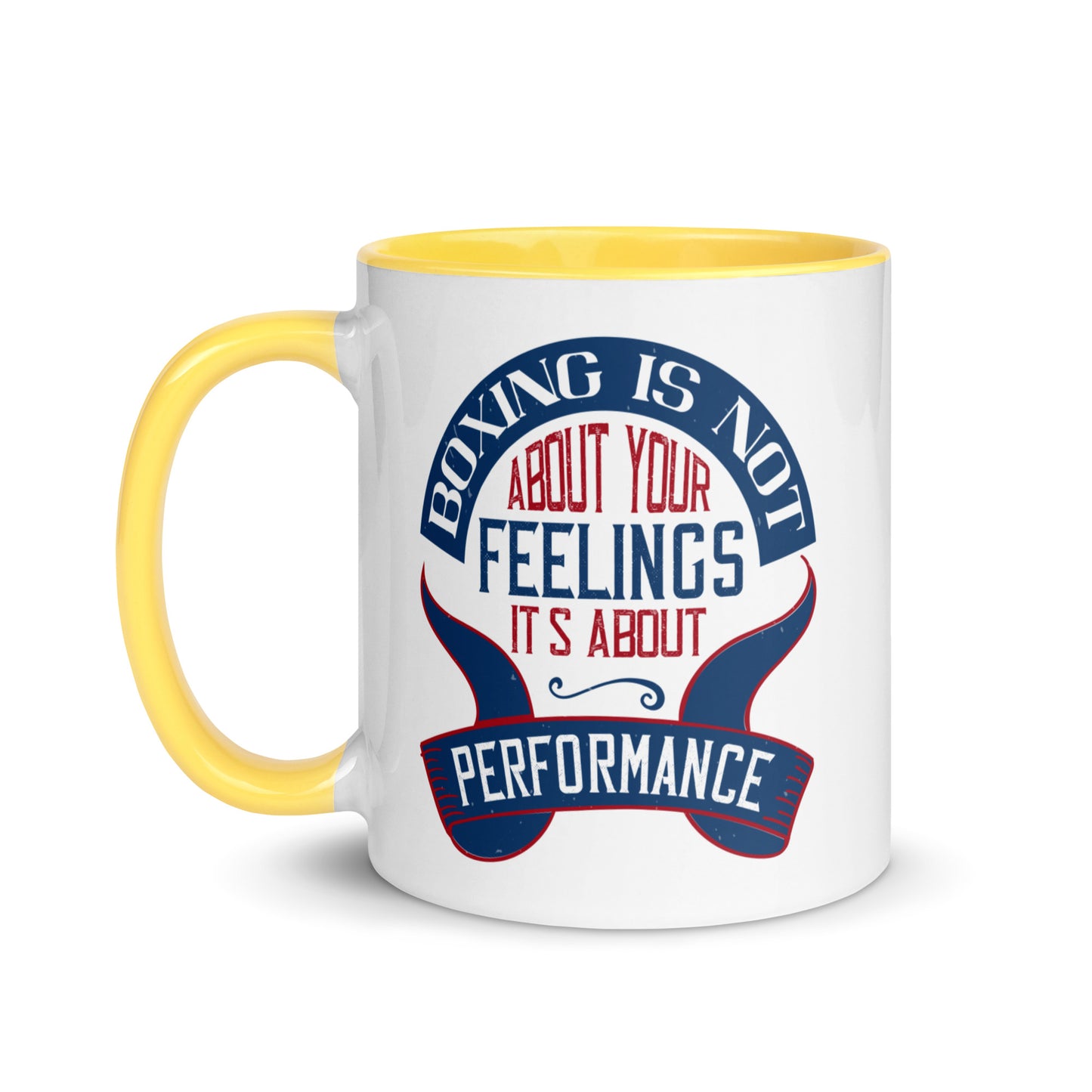 Mug with Colour Inside Boxing Is Not