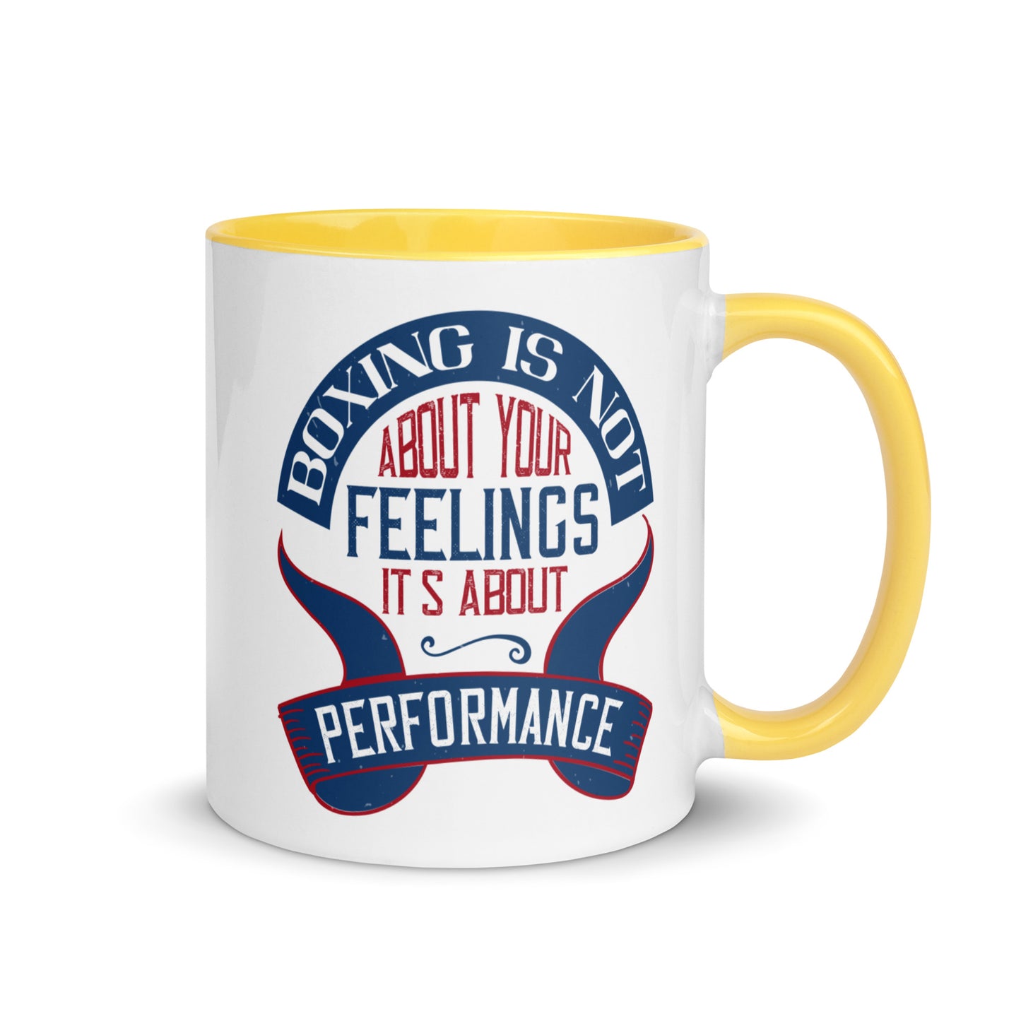 Mug with Colour Inside Boxing Is Not
