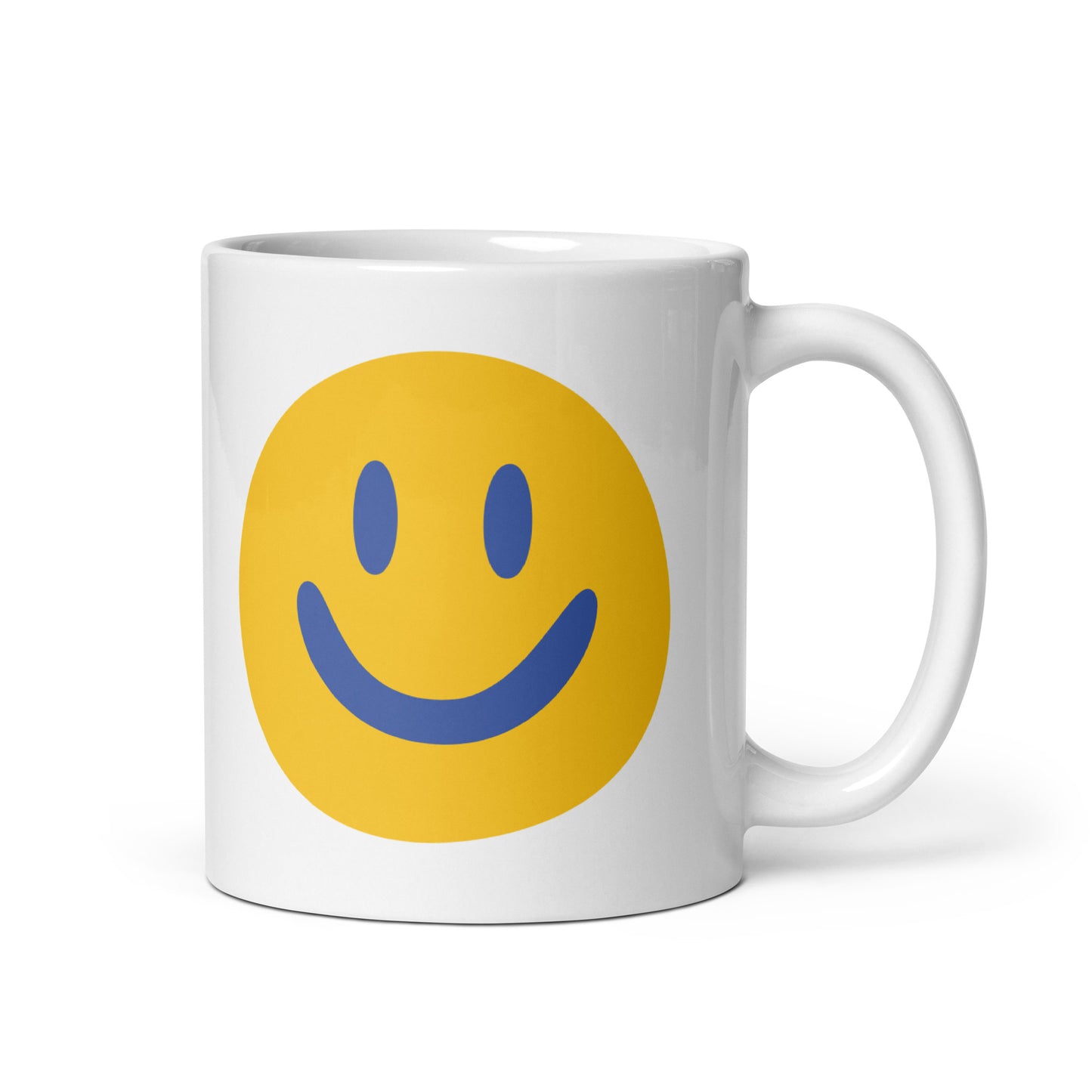 White glossy mug First Time Mum