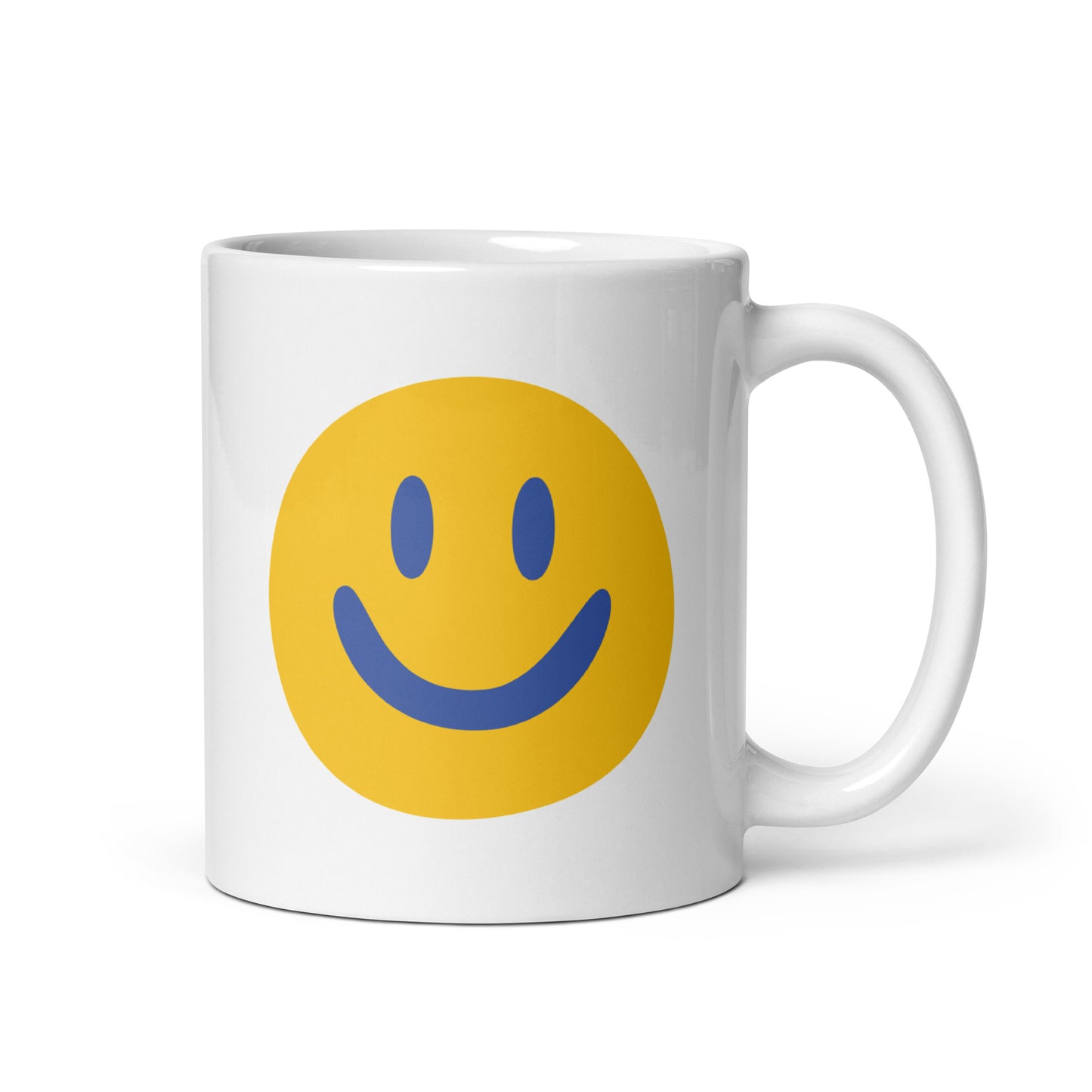 White glossy mug First Time Dad