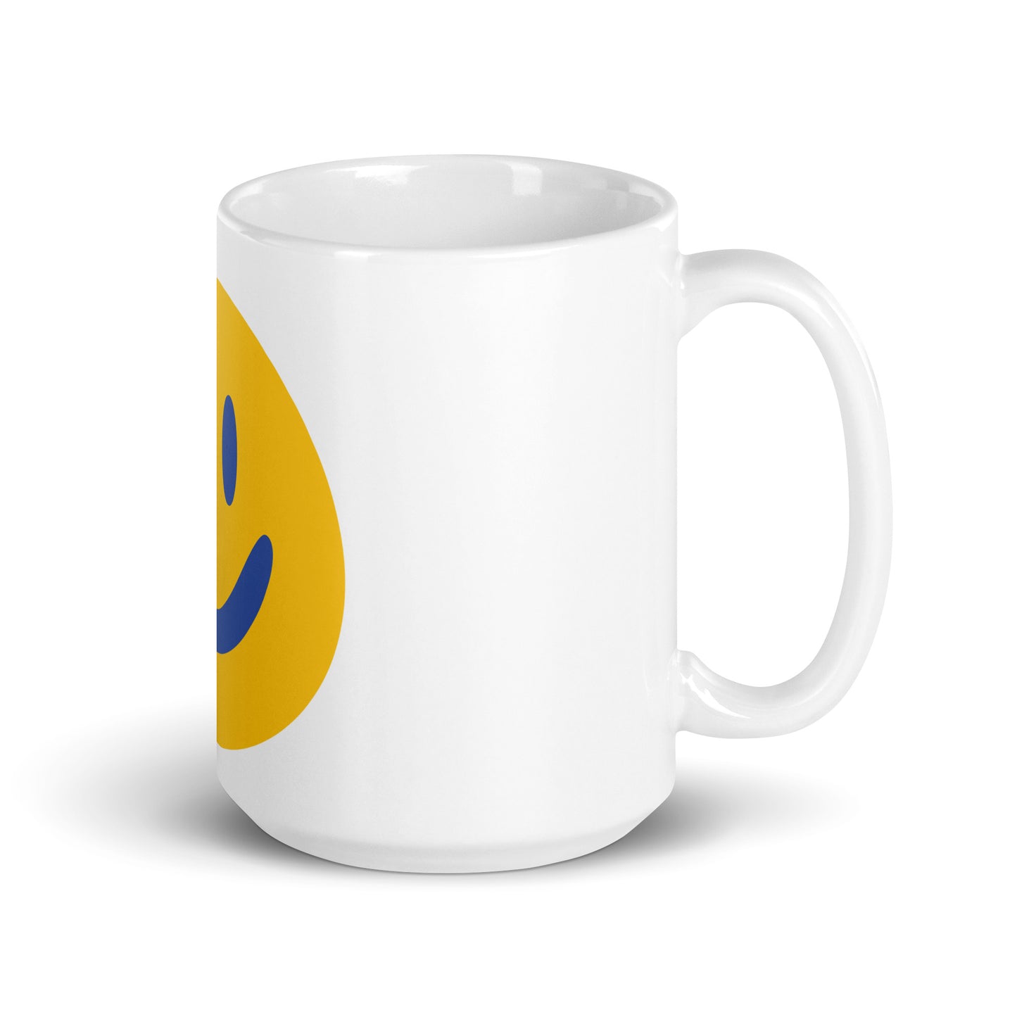 White glossy mug First Time Mum