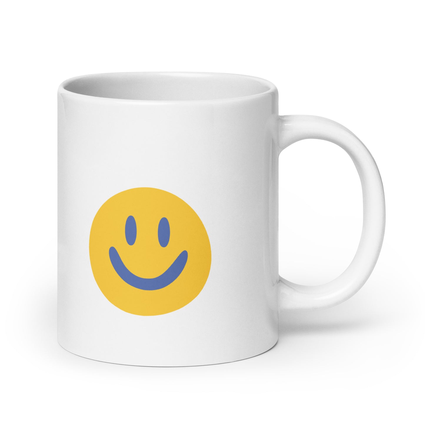 White glossy mug First Time Mum