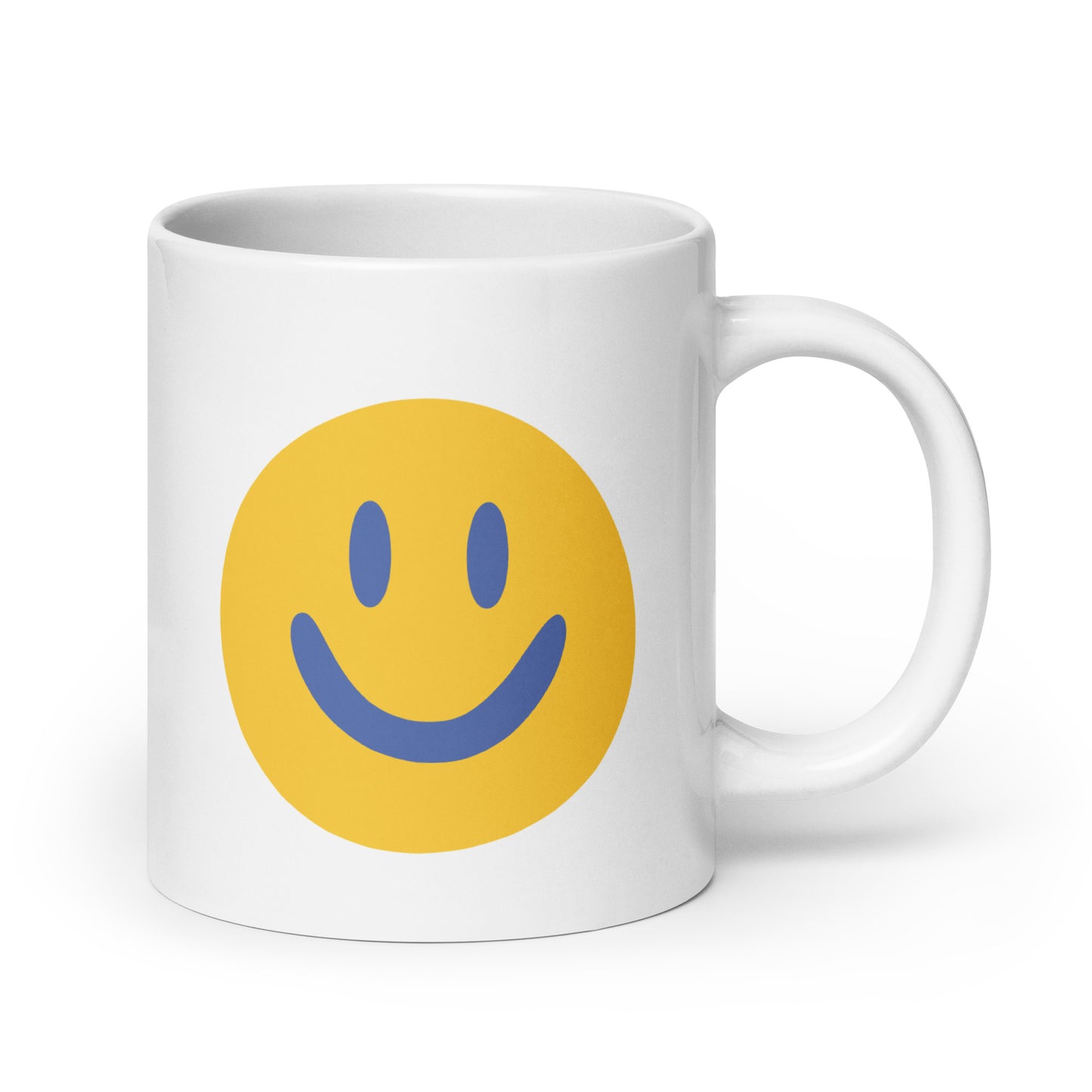 White glossy mug First Time Dad