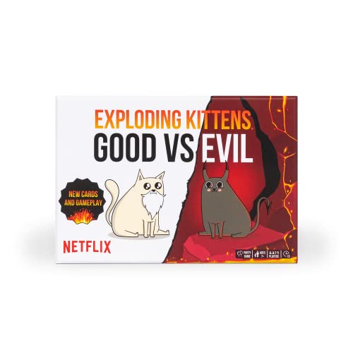 Exploding Kittens Card Game - Original Edition, Fun Family Games for Adults Teens & Kids - Fun Card Games - 15 Min, Ages 7+, 2-5 Players