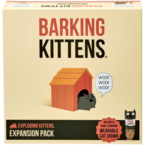 Exploding Kittens Card Game - Original Edition, Fun Family Games for Adults Teens & Kids - Fun Card Games - 15 Min, Ages 7+, 2-5 Players