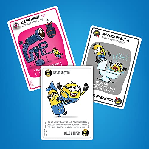 Exploding Kittens Card Game - Original Edition, Fun Family Games for Adults Teens & Kids - Fun Card Games - 15 Min, Ages 7+, 2-5 Players