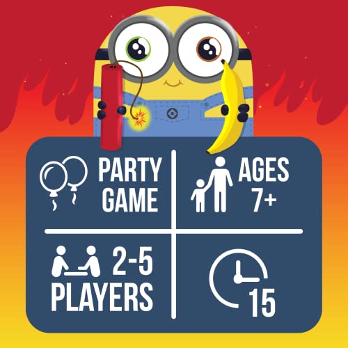 Exploding Kittens Card Game - Original Edition, Fun Family Games for Adults Teens & Kids - Fun Card Games - 15 Min, Ages 7+, 2-5 Players