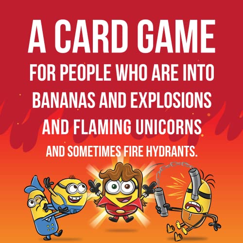 Exploding Kittens Card Game - Original Edition, Fun Family Games for Adults Teens & Kids - Fun Card Games - 15 Min, Ages 7+, 2-5 Players