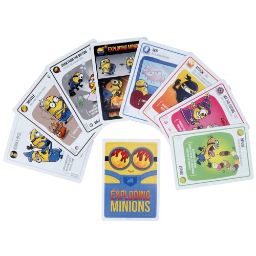 Exploding Kittens Card Game - Original Edition, Fun Family Games for Adults Teens & Kids - Fun Card Games - 15 Min, Ages 7+, 2-5 Players