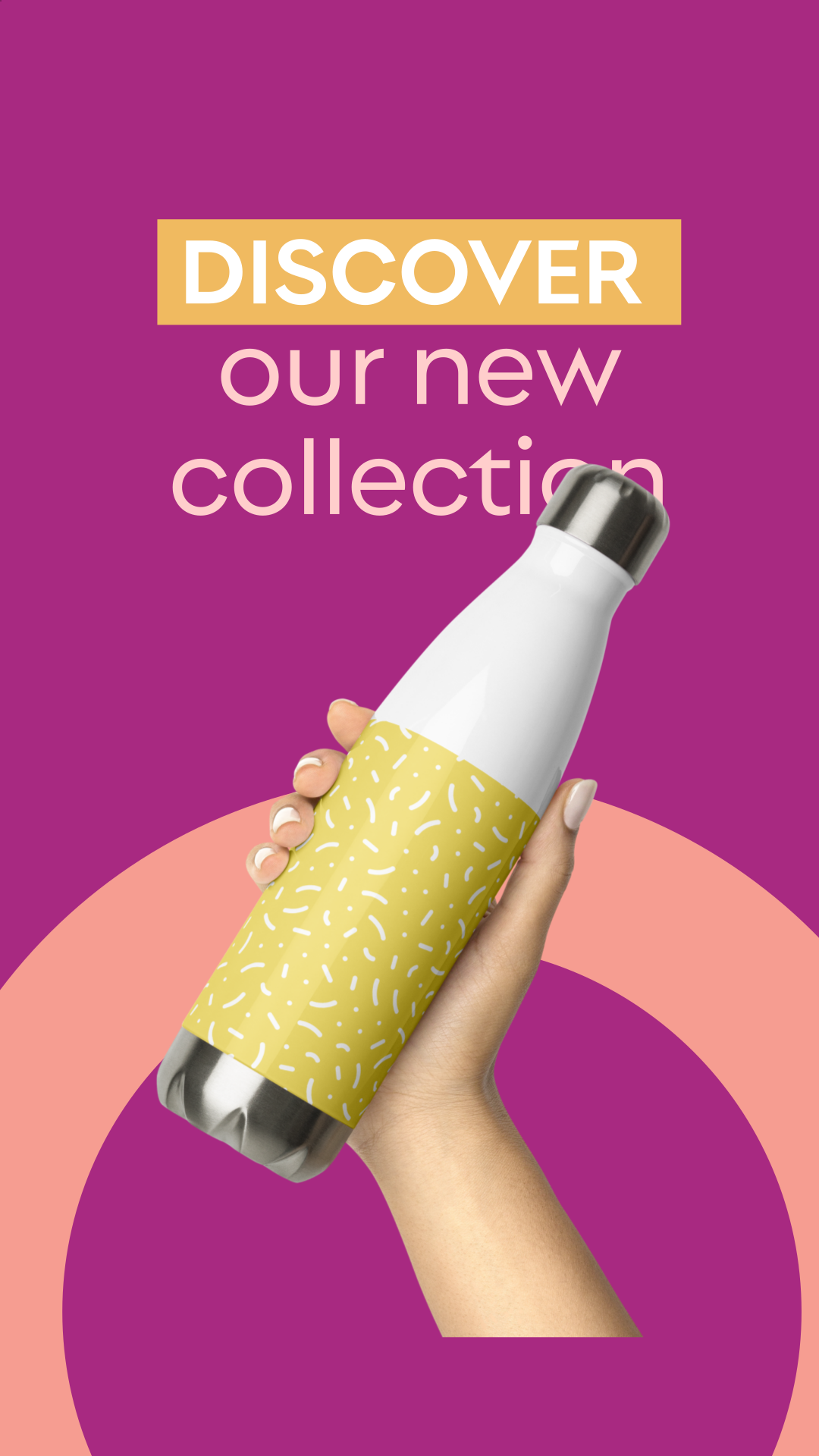 Stainless steel water bottle Princess