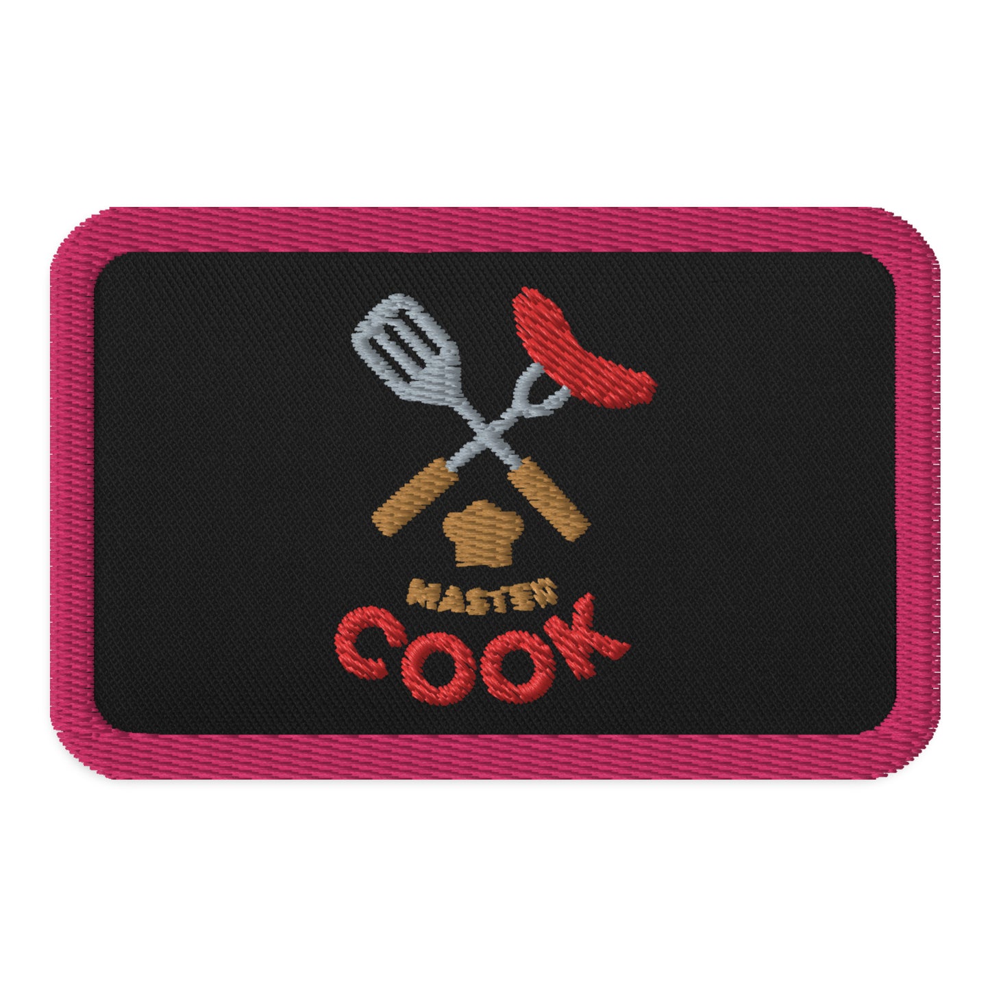 Embroidered patches Master Cook