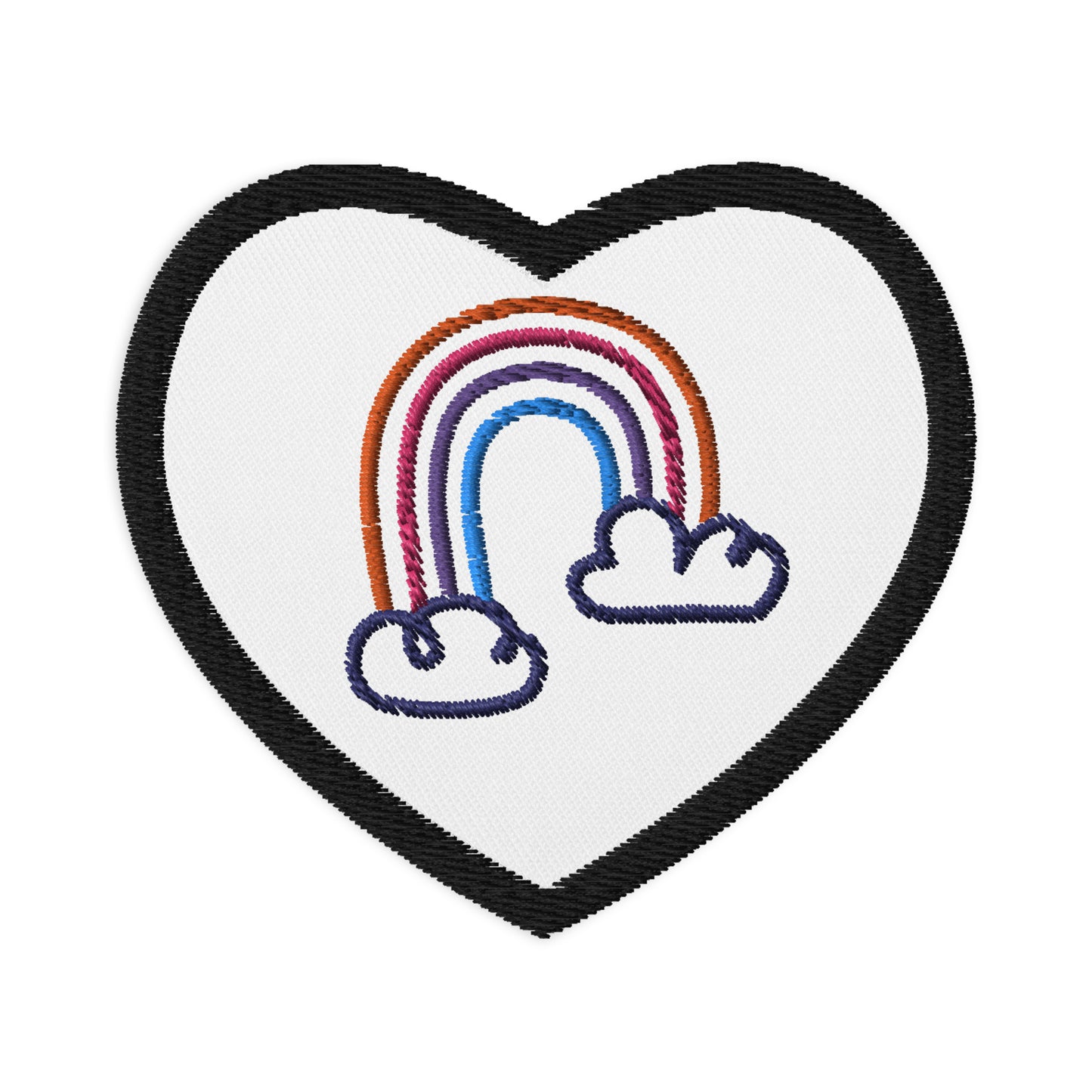 Embroidered patches Rainbow