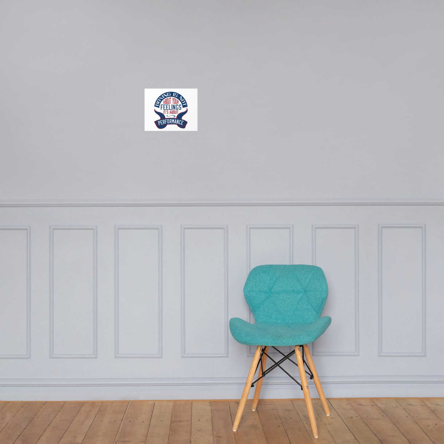 Poster boxing is not