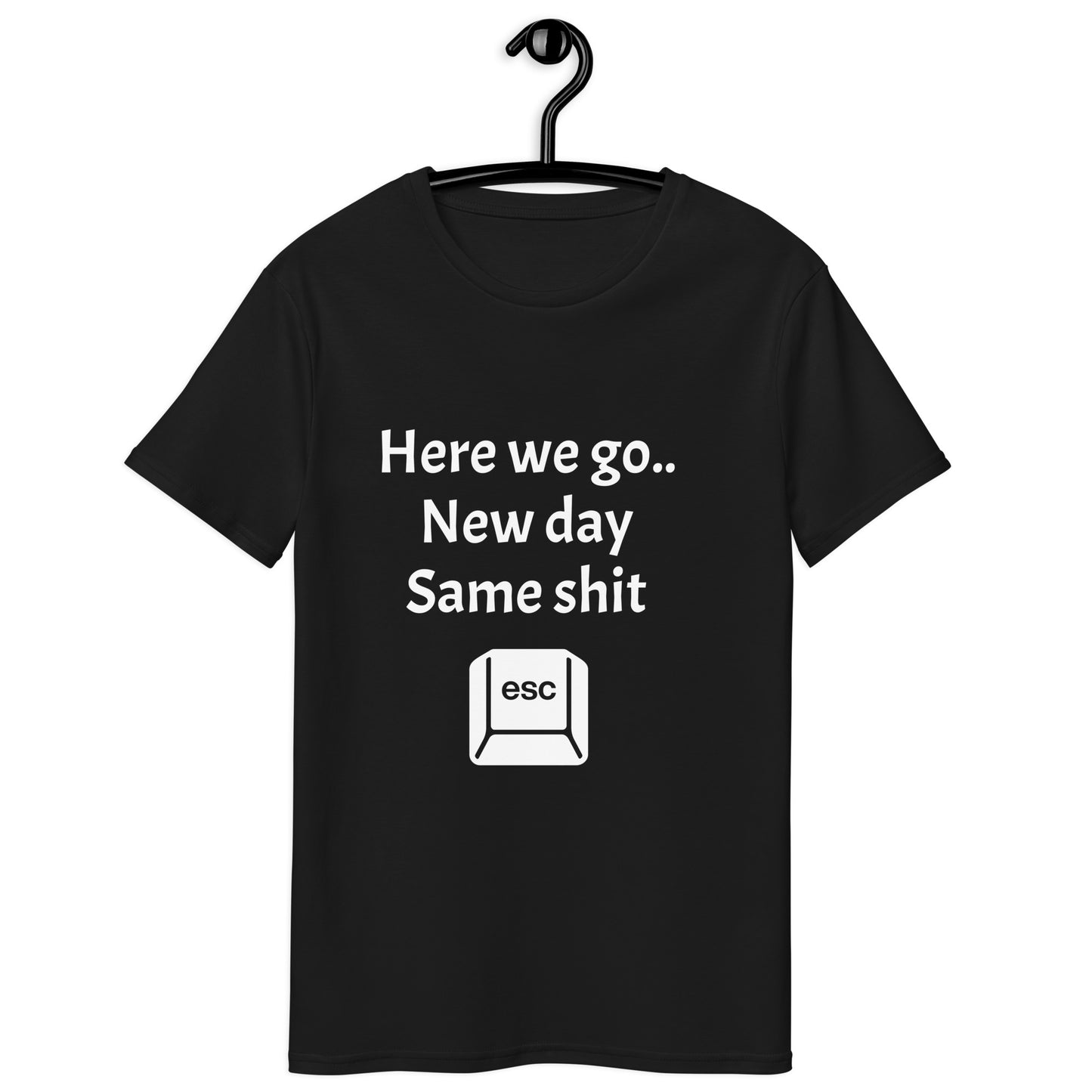 Men's premium cotton t-shirt Here We Go