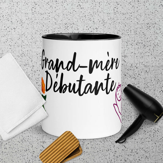 Mug with Color Inside Grand-mère  Débutante