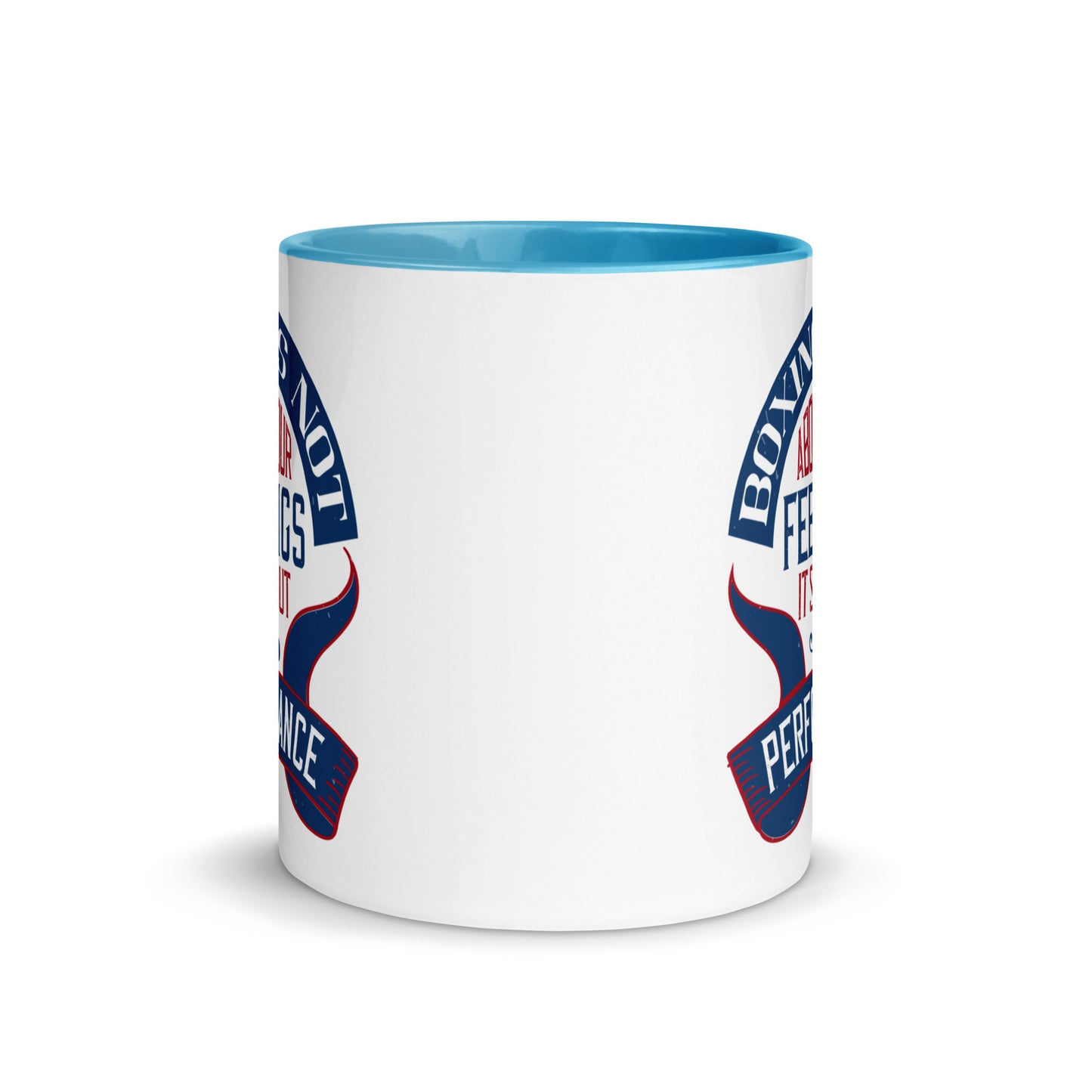 Mug with Colour Inside Boxing Is Not