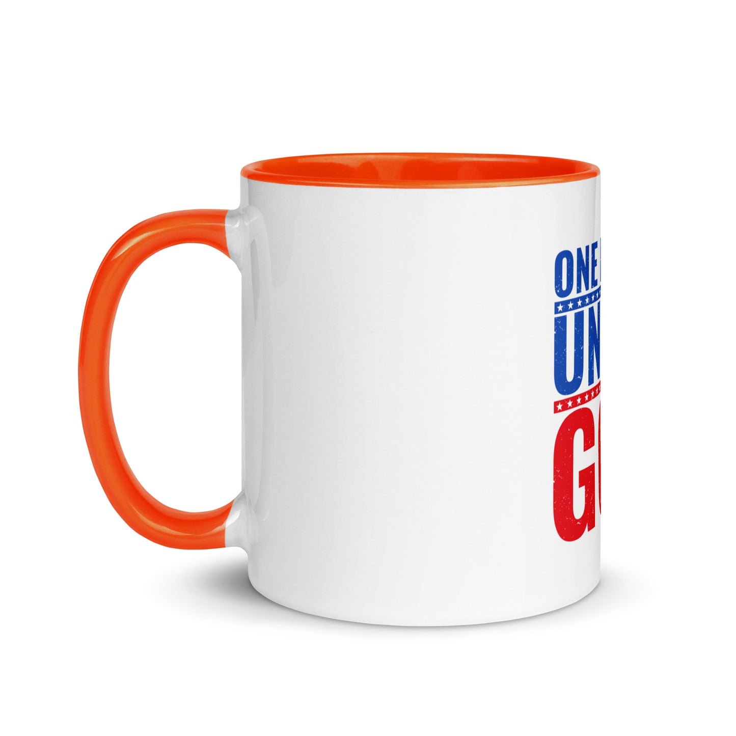 Mug with Color Inside One Nation