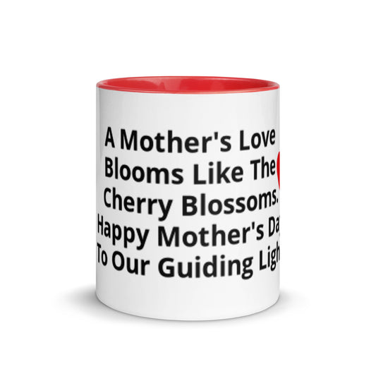 Mug with Color Inside A Mother's Love Blooms