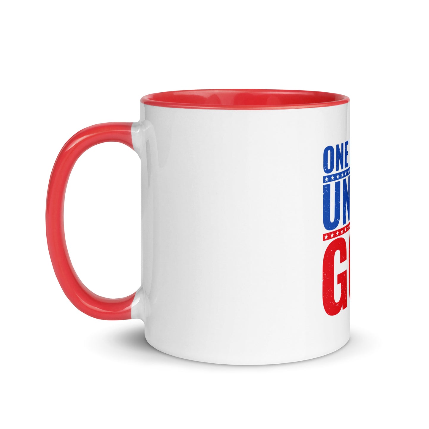 Mug with Color Inside One Nation