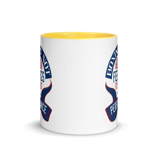 Mug with Colour Inside Boxing Is Not