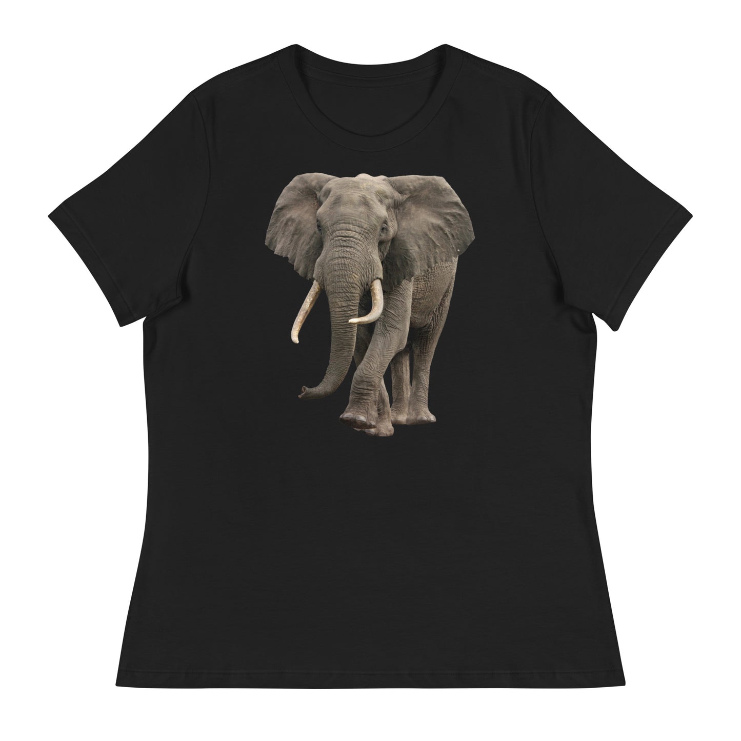 Women's Relaxed T-Shirt Elephant